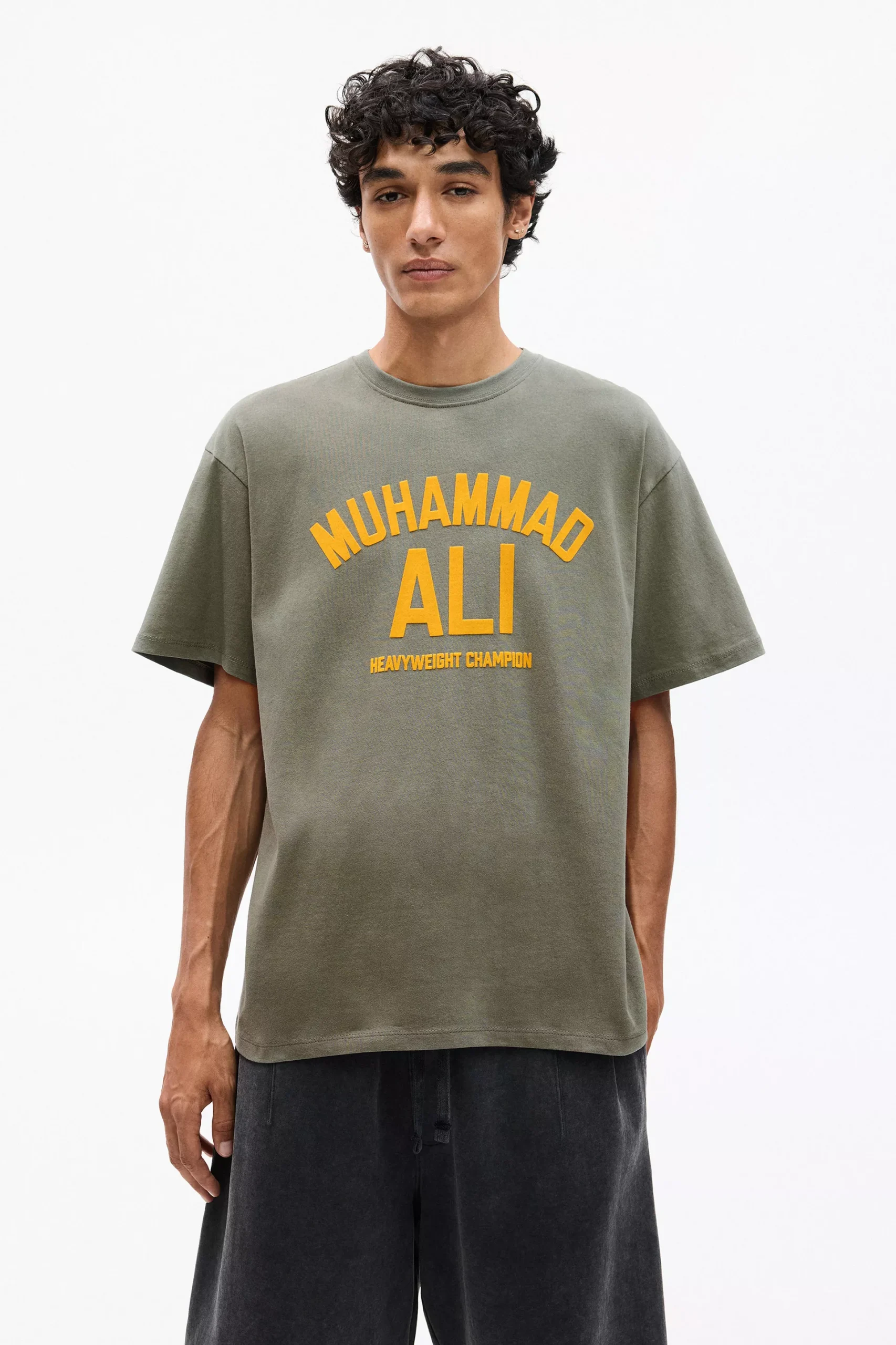 Green Muhammad Ali T-shirt