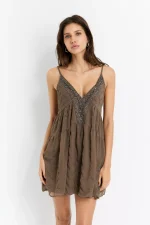 Short beaded dress