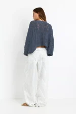Oversize crochet cardigan - Image 2