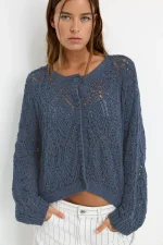Oversize crochet cardigan - Image 3